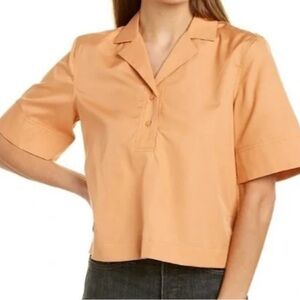 Club Monaco light orange resort Blouse